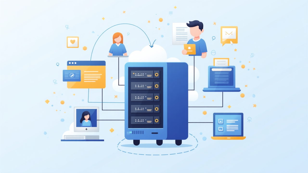 غرفة سيرفرات